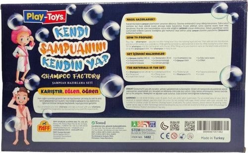 PlayToys Kendi Şampuanını Kendin Yap Kız Erkek Çocuk Oyuncak Eğitici Oyuncaklar