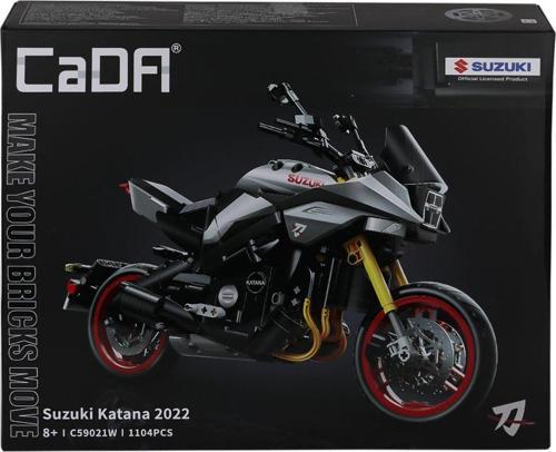 C59021W CADA Suzuki Katana 2022 Blok Seti 1104 Parça -Vagon life Kız Erkek Çocuk Oyuncak Eğitici Oyu