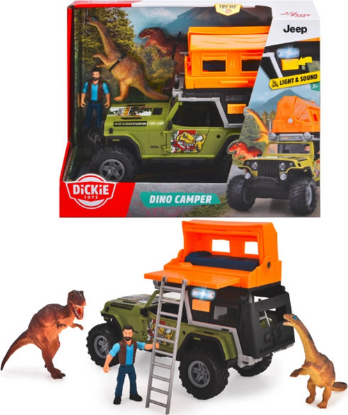 Dickie Dino Kamp Oyun Seti Kız Erkek Çocuk Oyuncak Eğitici Oyuncaklar