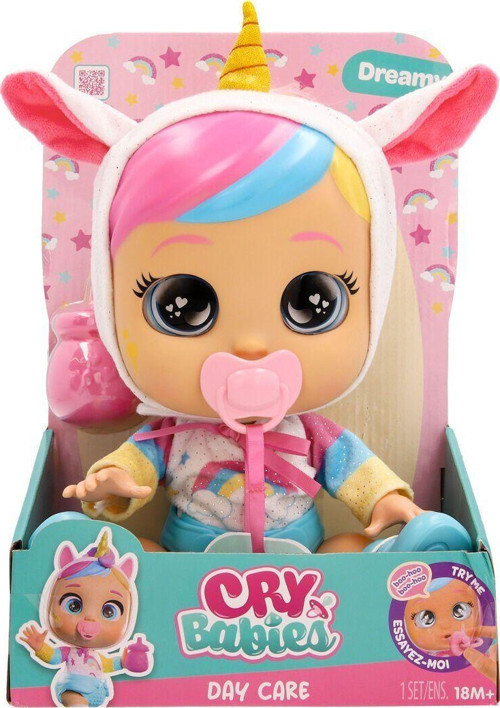 CYP00200 Cry Babies Kreş Günlük Bakım Dreamy - 921535 Kız Erkek Çocuk Oyuncak Eğitici Oyuncaklar