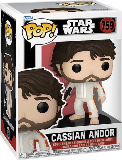Funko POP Star Wars: Andor S2 - Cassian Andor Kız Erkek Çocuk Oyuncak Eğitici Oyuncaklar