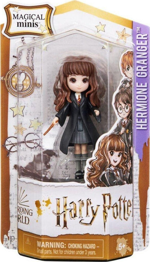6062062 Hermione Granger, 8cm - Magical Minis, Harry Potter, +5 yaş Kız Erkek Çocuk Oyuncak Eğitici