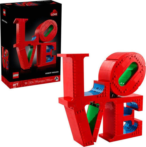 31214 Lego Art LOVE 791 parça +18 yaş Kız Erkek Çocuk Oyuncak Eğitici Oyuncaklar