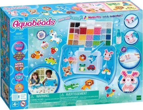 35087 AquaBeads Çantalı Başlangıç Stüdyosu 900 parça +4 yaş Kız Erkek Çocuk Oyuncak Eğitici Oyuncakl