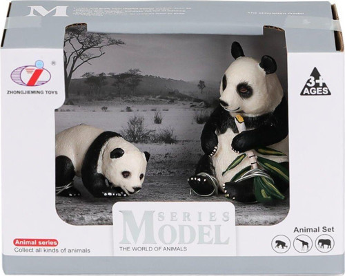 Q9899-A27 Panda Ailesi -Birliktoys Kız Erkek Çocuk Oyuncak Eğitici Oyuncaklar
