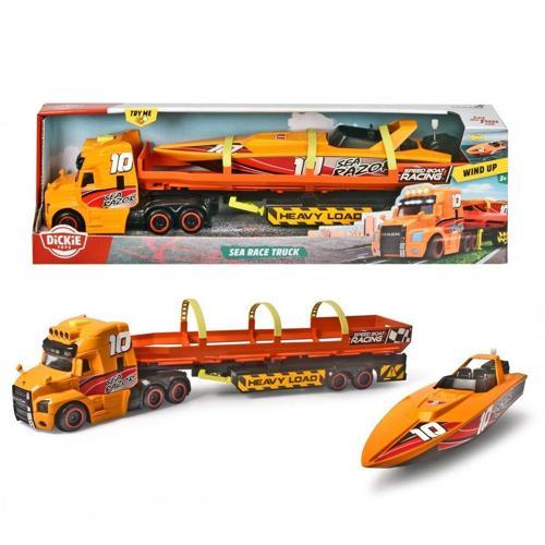 203747009 Dickie, Deniz Yarışı Kamyonu 41cm Kız Erkek Çocuk Oyuncak Eğitici Oyuncaklar