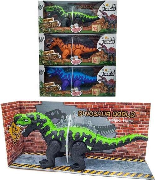 272-003ABC PİLLİ DİNOZOR -DMN Kız Erkek Çocuk Oyuncak Eğitici Oyuncaklar