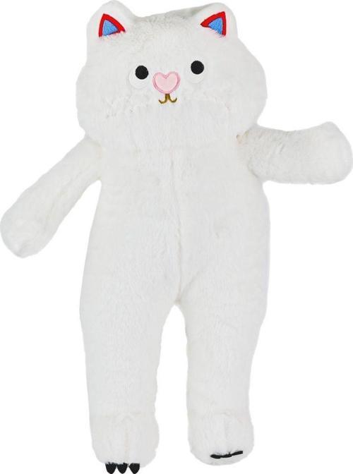 4806 Peluş Uzun Kedi 55cm Beyaz -My Friend Toys Kız Erkek Çocuk Oyuncak Eğitici Oyuncaklar