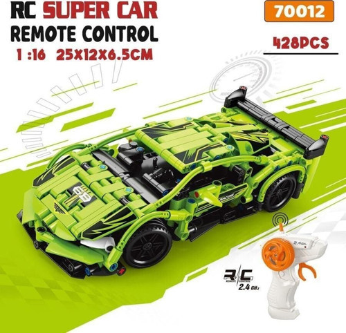70012A 428 PCS YAPI SETİ UK LAMBORGHİNİ Kız Erkek Çocuk Oyuncak Eğitici Oyuncaklar