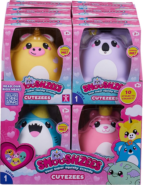 Smooshzees Mini Cutzees - GIO-MH004001 - 1adet Stokta Olan Gönderilir Kız Erkek Çocuk Oyuncak Eğitic
