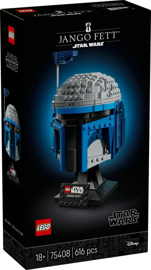 LEGO Star Wars Jango Fett Kaskı 75408 Kız Erkek Çocuk Oyuncak Eğitici Oyuncaklar