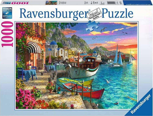 12000470 Grandiose Greece 1000 parça Ravensburger Puzzle Kız Erkek Çocuk Oyuncak Eğitici Oyuncaklar