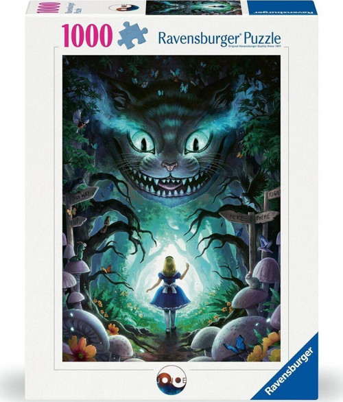 12000526 Alice ile Maceralar 1000 parça Ravensburger Puzzle Kız Erkek Çocuk Oyuncak Eğitici Oyuncakl