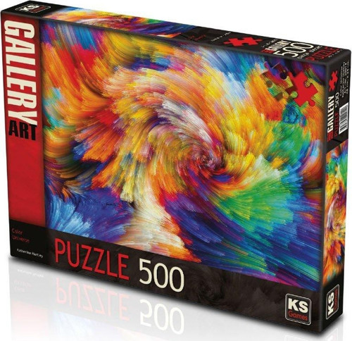 KS Puzzle 500 Parça Color Universe Renk Evreni Kız Erkek Çocuk Oyuncak Eğitici Oyuncaklar