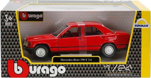 1021103 1:24 Mercedes Benz 1987 190 E Model Araba Kız Erkek Çocuk Oyuncak Eğitici Oyuncaklar