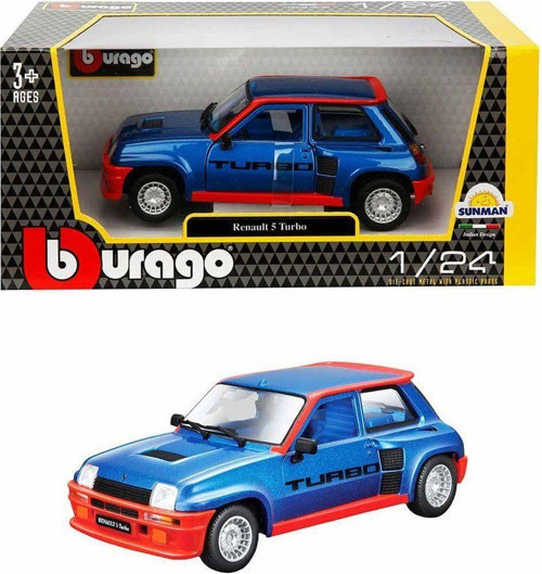 21088 1:24 Renault 5 Turbo Model Araba Kız Erkek Çocuk Oyuncak Eğitici Oyuncaklar