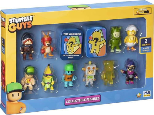 PMI SG2280 Stumble Guys Delüks Set 12li -Necotoys Kız Erkek Çocuk Oyuncak Eğitici Oyuncaklar