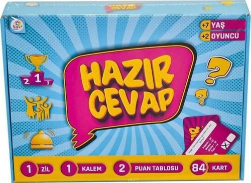 HAZIR CEVAP KUTU OYUNU - 92087 Kız Erkek Çocuk Oyuncak Eğitici Oyuncaklar