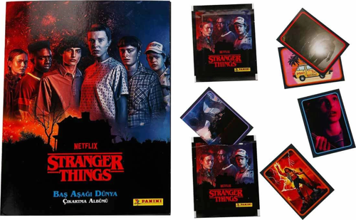 Stranger Things Çıkartma Albümü Kız Erkek Çocuk Oyuncak Eğitici Oyuncaklar