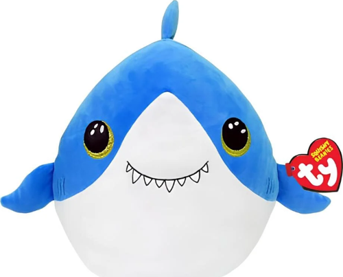 Ty Squishy Beanies Yastık Köpekbalığı Finsley 26cm Kız Erkek Çocuk Oyuncak Eğitici Oyuncaklar