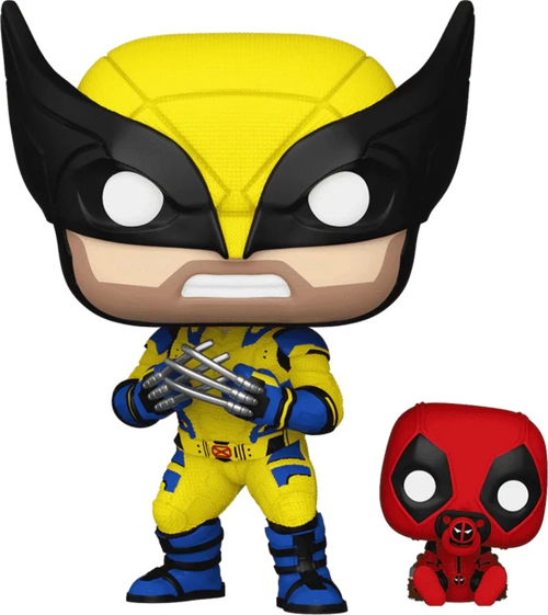 Funko POP Marvel Deadpool: Wolverine w/ Babypool Kız Erkek Çocuk Oyuncak Eğitici Oyuncaklar