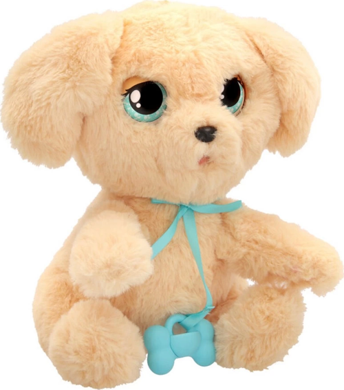 Baby Paws Labrador Sesli Peluş 20cm Kız Erkek Çocuk Oyuncak Eğitici Oyuncaklar