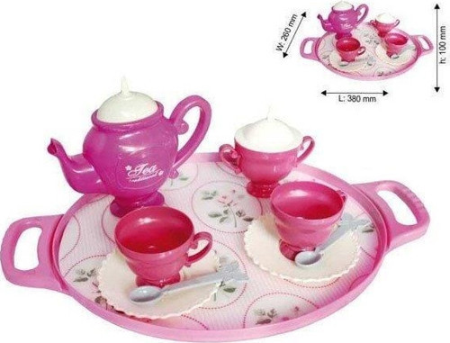 TEPSİLİ ÇAY SET Kız Erkek Çocuk Oyuncak Eğitici Oyuncaklar