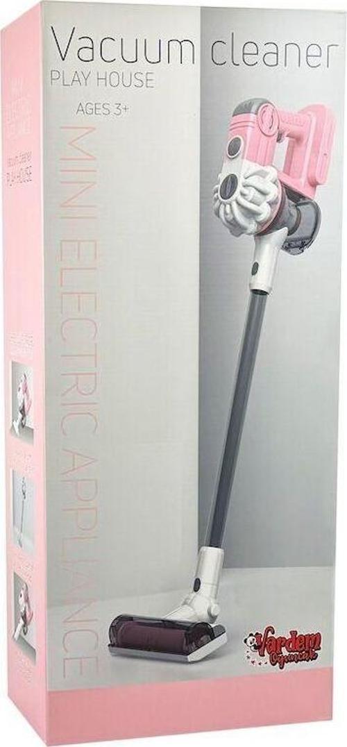 LS8807C - Vardem Dikey Elektrik Süpürgesi Pembe 3 in1 Kapalı Kutu Kız Erkek Çocuk Oyuncak Eğitici Oy