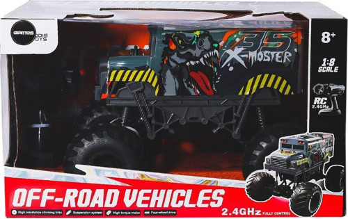 UJ99-T203 Kumandalı Off-Road 1:8 Araba -Gepettoys Kız Erkek Çocuk Oyuncak Eğitici Oyuncaklar