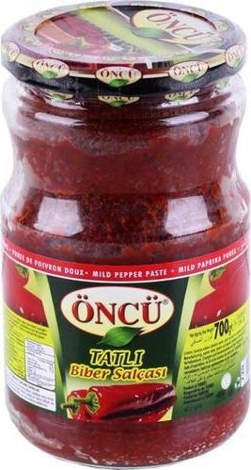 Tatlı Biber Salçası Cam Kavanoz 700 gr.