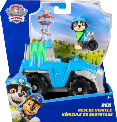 Paw Patrol Rex Kurtarma Aracı ve Figür Kız Erkek Çocuk Oyuncak Eğitici Oyuncaklar