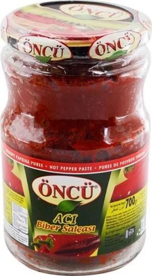 Acı Biber Salçası Cam Kavanoz 700 gr.
