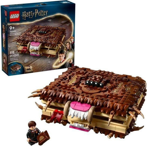 76449 Lego Harry Potter - Isıran Canavarlar Kitabı 518 parça +9 yaş Kız Erkek Çocuk Oyuncak Eğitici