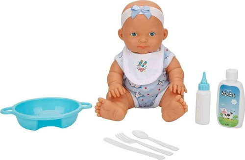 Ada Bebek Yemek Seti 23cm. Kız Erkek Çocuk Oyuncak Eğitici Oyuncaklar