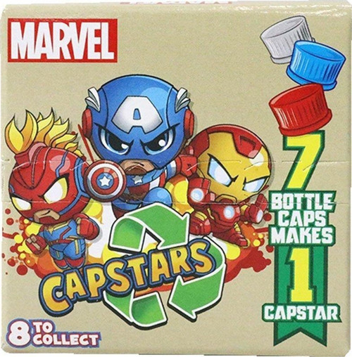 CPM00000 Capstars Marvel Mini Kapsül CDU-21860 Kız Erkek Çocuk Oyuncak Eğitici Oyuncaklar