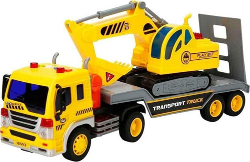 1:20 Sesli ve Işıklı Transporter Taşıyıcı Tır Kız Erkek Çocuk Oyuncak Eğitici Oyuncaklar