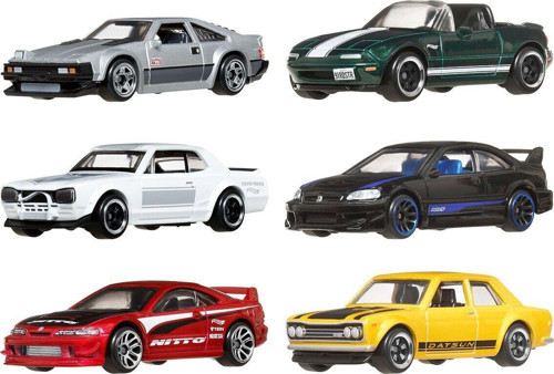 JBY77 Hot Wheels Japon Temalı Çoklu Arabalar Kız Erkek Çocuk Oyuncak Eğitici Oyuncaklar