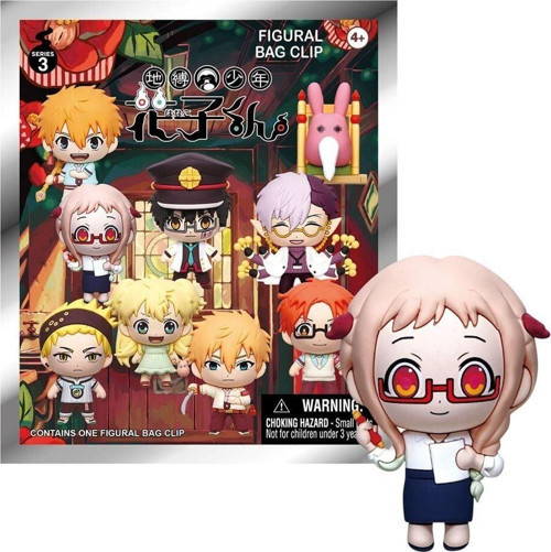 MON 72685 MONOGRAM TOİLET-BOUND HANAKO-KUN KLİPSLİ FİGÜR SERİ 3 24LÜ DİSPLAY Kız Erkek Çocuk Oyuncak