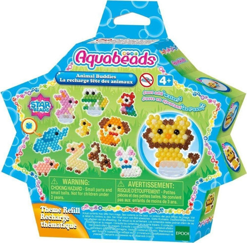 31915 Epoch AquaBeads Hayvan Dostlar Seti, 600 parça +4 yaş Kız Erkek Çocuk Oyuncak Eğitici Oyuncakl