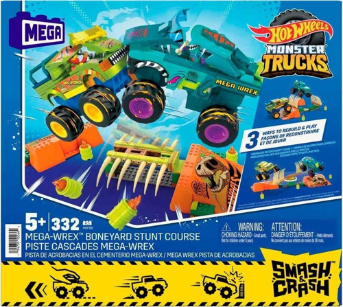 HKF89 MEGA Hot Wheels® Mega-Wrex™ Dinozor Kemikli Aksiyon Sahası Kız Erkek Çocuk Oyuncak Eğitici Oyu