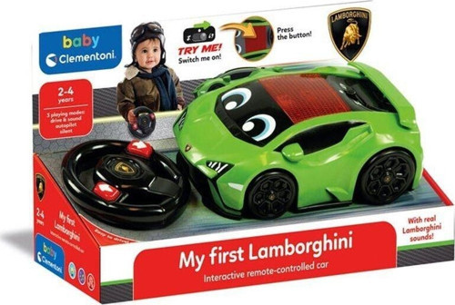 17845 Baby Clementoni - Lamborghini Uzaktan Kumandalı Araba Kız Erkek Çocuk Oyuncak Eğitici Oyuncakl