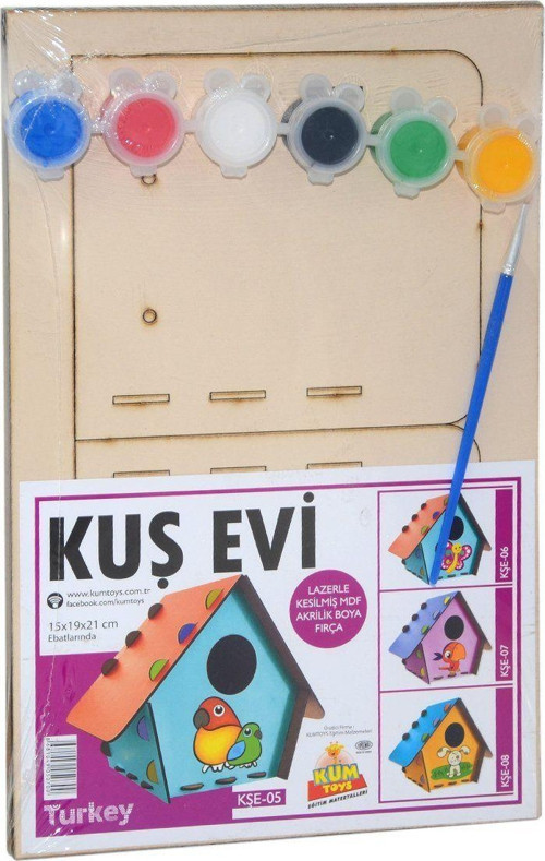 5070 Kumtoys Kuş Evi Kız Erkek Çocuk Oyuncak Eğitici Oyuncaklar