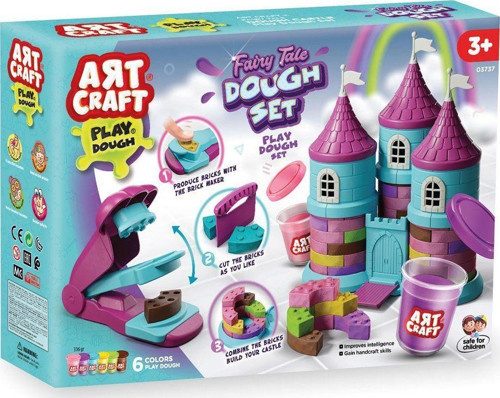 03737 Peri Masalı Hamur Seti 336 gr. -Fentoys Kız Erkek Çocuk Oyuncak Eğitici Oyuncaklar