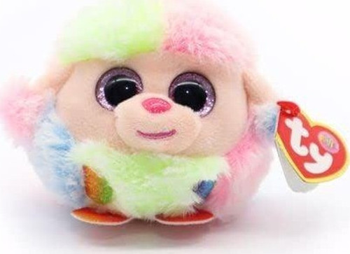 Ty Puffies Peluş Köpek Kaniş Rainbow 7cm Kız Erkek Çocuk Oyuncak Eğitici Oyuncaklar
