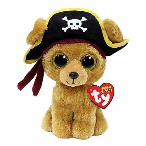 Ty Beanie Boos Peluş Korsan Köpek Rowan 15cm Kız Erkek Çocuk Oyuncak Eğitici Oyuncaklar