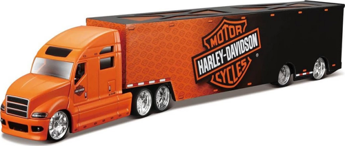 Maisto 1/64 Harley-Davidson Taşıyıcı Tırlar 11516 Kız Erkek Çocuk Oyuncak Eğitici Oyuncaklar