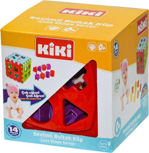 AE-1312 Sevimli Bultak Küp -Kiki Kız Erkek Çocuk Oyuncak Eğitici Oyuncaklar