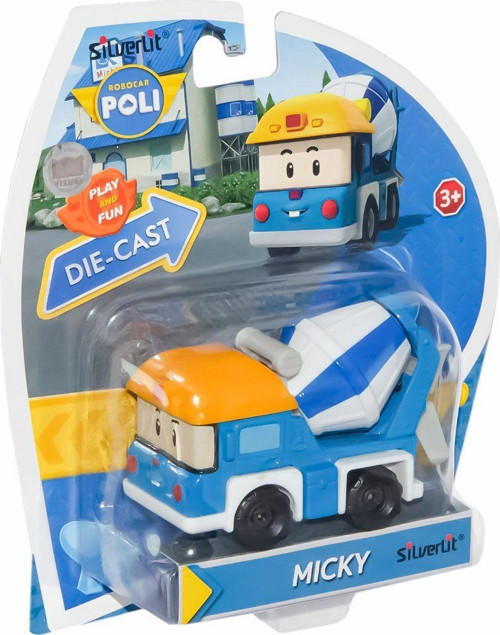 POLI 83259 Metal Araç Karakter Figürler 5 Asorti - 1adet stokta olan gönderilir Kız Erkek Çocuk Oyun