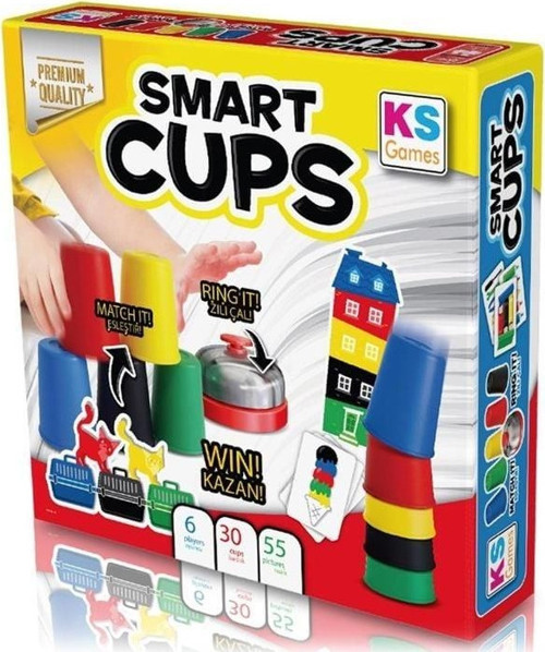 Ks Games Smart Cups Bardak Dizme Kutu Oyunu Kız Erkek Çocuk Oyuncak Eğitici Oyuncaklar