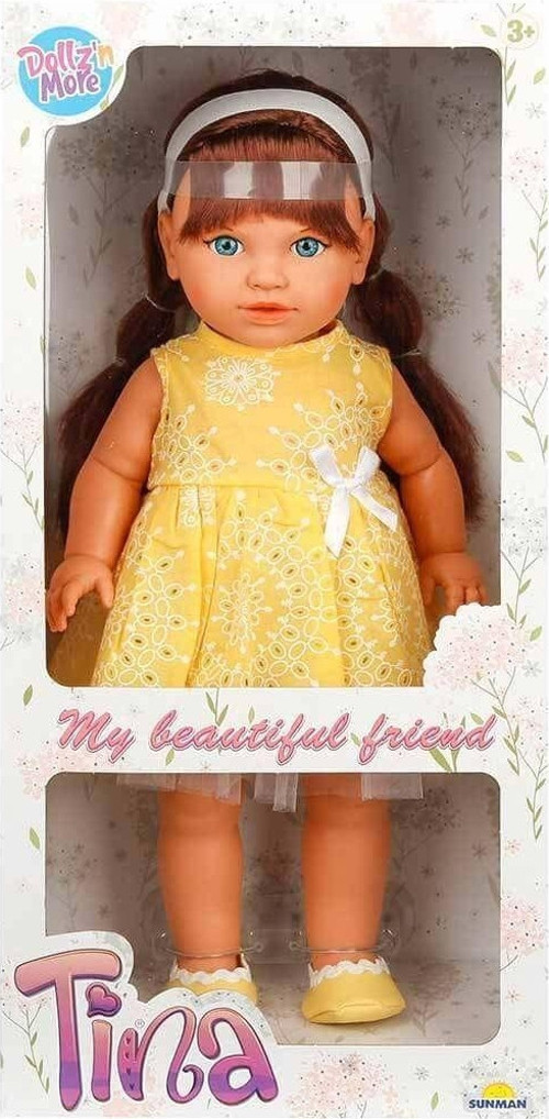 40061 Tina Party Bebek 45cm -Sunman Kız Erkek Çocuk Oyuncak Eğitici Oyuncaklar